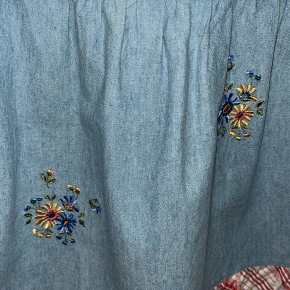 Micmac Paris Vintage Prairie Western Maxi Skirt - Picture 9 of 12